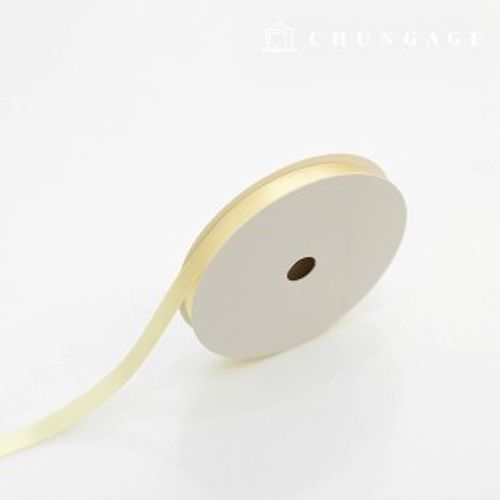 Satin Bowknot String 20 Rolls Package Bowknot Tape String Craft 10mm Cream