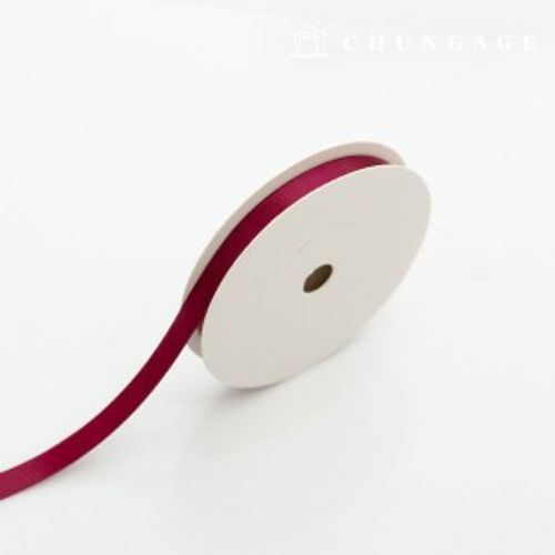 Satin bowknot String 20-marol package bowknot tape String craft 10mm Wine