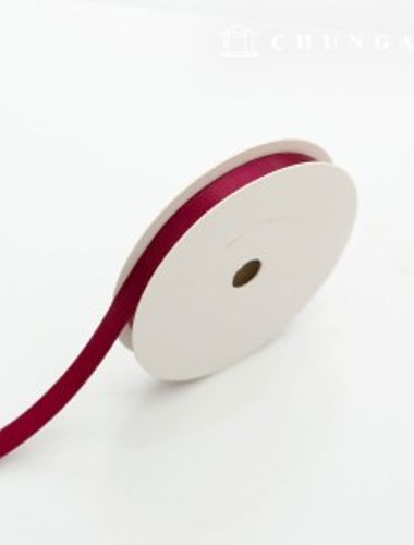 Satin bowknot String 20-marol package bowknot tape String craft 10mm Wine