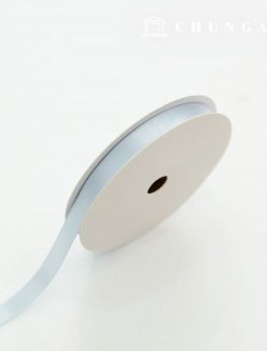 Satin bowknot String 20 rolls package bowknot tape String craft 10mm Sky