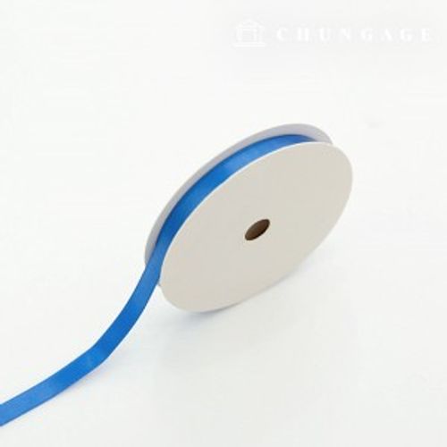 Satin Bowknot String 20 Rolls Package Bowknot Tape String Craft 10mm Blue