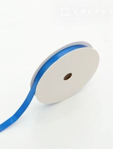 Satin Bowknot String 20 Rolls Package Bowknot Tape String Craft 10mm Blue