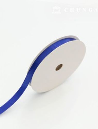 Satin Bowknot String 20 Rolls Package Bowknot Tape String Craft 10mm Deep Blue