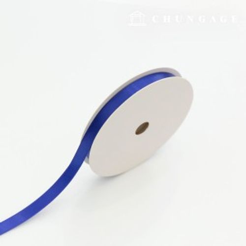 Satin Bowknot String 20 Rolls Package Bowknot Tape String Craft 10mm Deep Blue