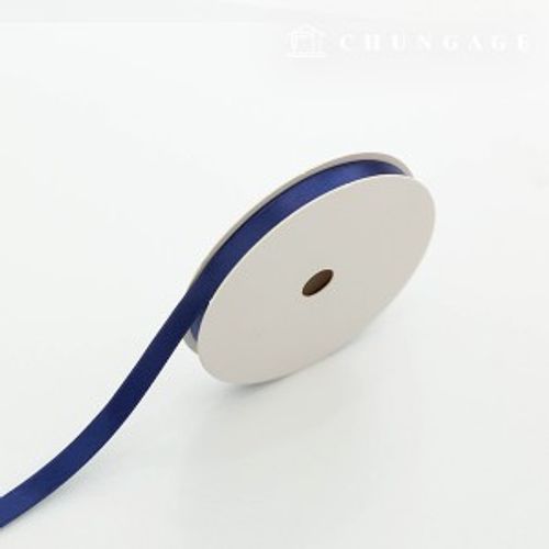 Satin Bowknot String 20 Rolls Package Bowknot Tape String Craft 10mm Navy