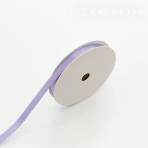 Satin Bowknot String 20 Rolls Package Bowknot Tape String Craft 10mm Light Purple