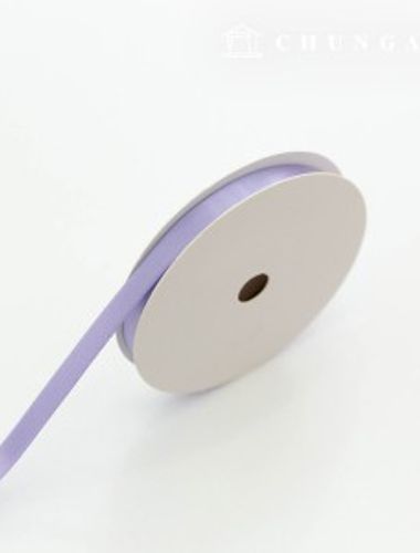 Satin Bowknot String 20 Rolls Package Bowknot Tape String Craft 10mm Light Purple