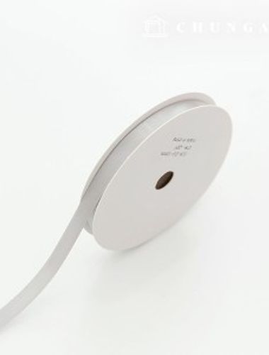 Satin Bowknot String 20 Rolls Package Bowknot Tape String Craft 10mm Gray