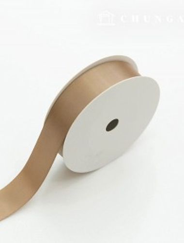 Satin bowknot String 20 rolls package bowknot tape String craft 25mm Beige