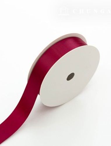 Satin bowknot String 20-marol package bowknot tape String craft 25mm Wine
