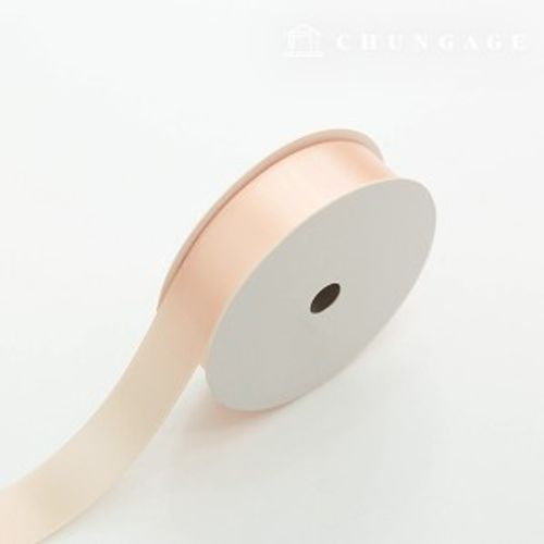 Satin bowknot String 20 rolls package bowknot tape String craft 25mm apricot