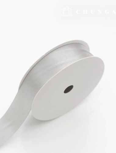 Satin bowknot String 20 rolls package bowknot tape String craft 25mm Gray