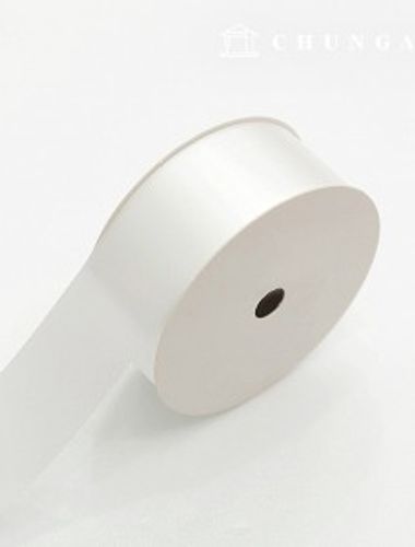 Satin Bowknot String 20-Marol Package Bowknot Tape String Craft 40mm White