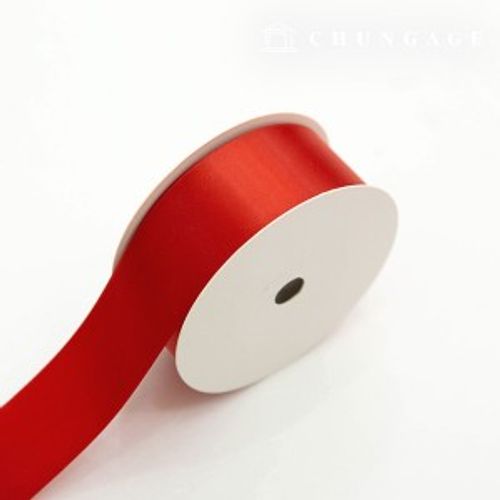 Satin Bowknot String 20 Rolls Package Bowknot Tape String Craft 40mm Red