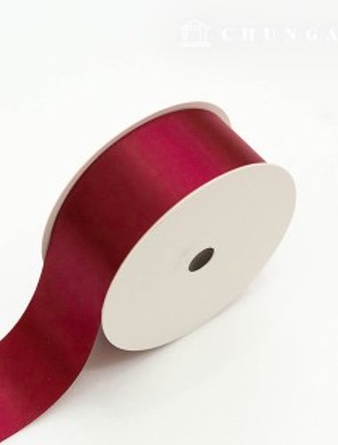 Satin bowknot String 20-marol package bowknot tape String craft 40mm Wine