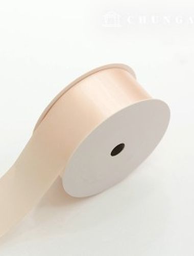 Satin bowknot String 20 rolls package bowknot tape String craft 40mm apricot