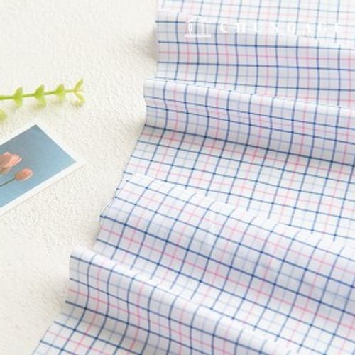 cotton Check Fabric yarn-dyed Check Stripe Plain Fabric 2