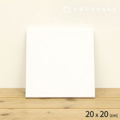 canvas frame square picture frame 20x20cm fabric frame 60717