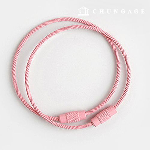 Key Oring Wire Oring Hook Oring Toy Pink 56048