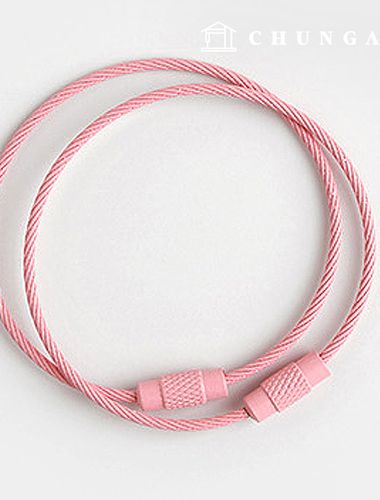 Key Oring Wire Oring Hook Oring Toy Pink 56048