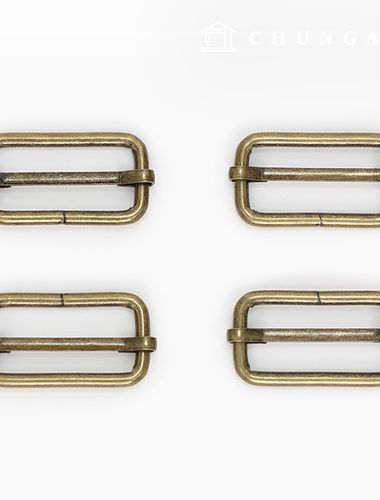 Bag strap length adjustment hook Bag accessories 32mm Basic Antique gold 47491