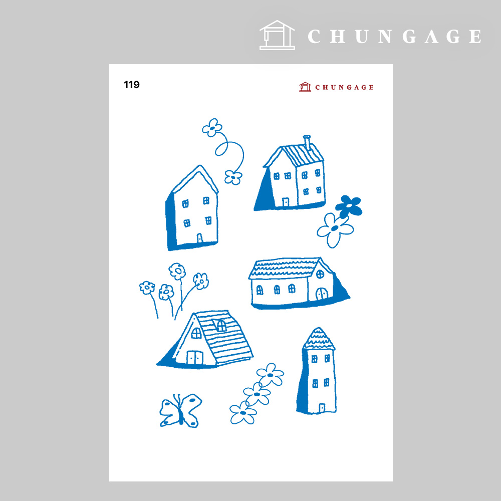 Clothing transfer paper 119 Reform heat transfer paper clothing making heat transfer sticker hometown