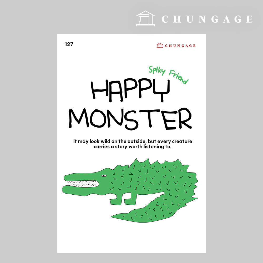 Clothing transfer paper 127 Reform heat transfer paper clothing making heat transfer sticker Happy Monster