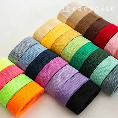 Webbing Strap Color Webbing Strap Eco Bag Bias Bag Accessories 30mm 27 Types
