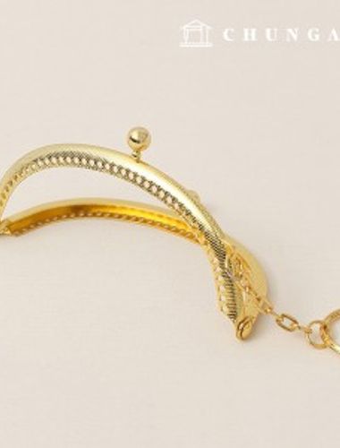 Petit Etoile Round Metal Frame 10cm Gold 31566