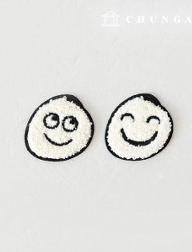 Adhesive Wappen Buckle Pogle Smile Wappen 163