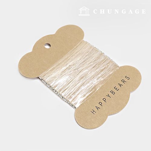 Anti-sagging tape, transparent, silicone tape, 6mm, 62154