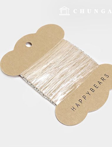 Anti-sagging tape, transparent, silicone tape, 6mm, 62154