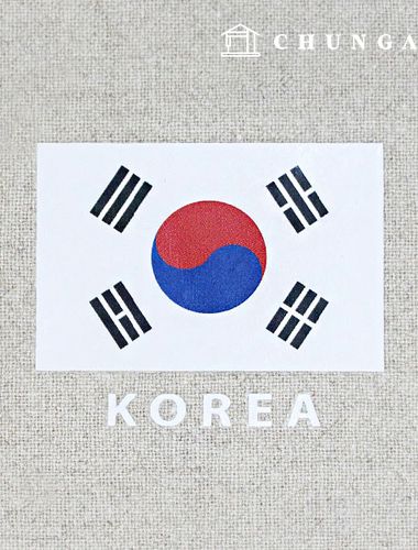 Transfer paper, heat transfer sticker, heat transfer paper, iron sticker, Taegeukgi 60923