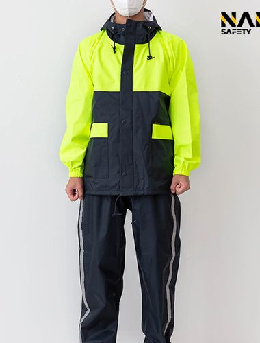 Lottery Rainy Coat Business SI 305 Raincoat Safety Quick Rider Delivery