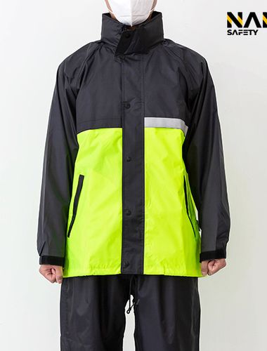 Lottery Rainy Coat Business SI 970 Raincoat Safety Quick Rider Delivery