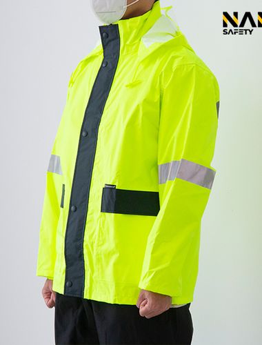 Lottery Rainy Coat Business SI 170 Raincoat Safety Quick Rider Delivery
