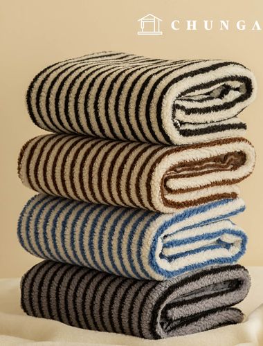 Swirly fluffy wool fabric Doll poodle fur fake fur Winter fabric s'mores 4 types