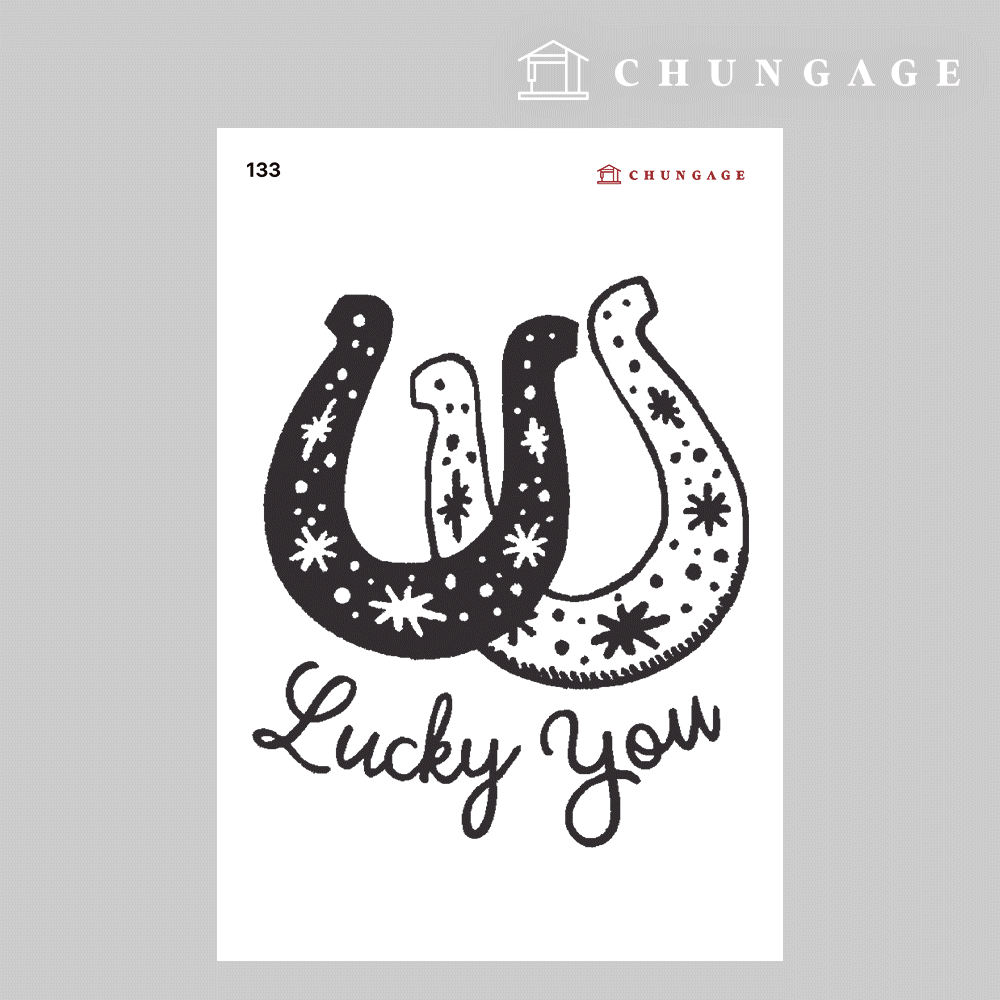 Clothing transfer paper 133 Reform heat transfer paper clothing making heat transfer sticker Lucky You