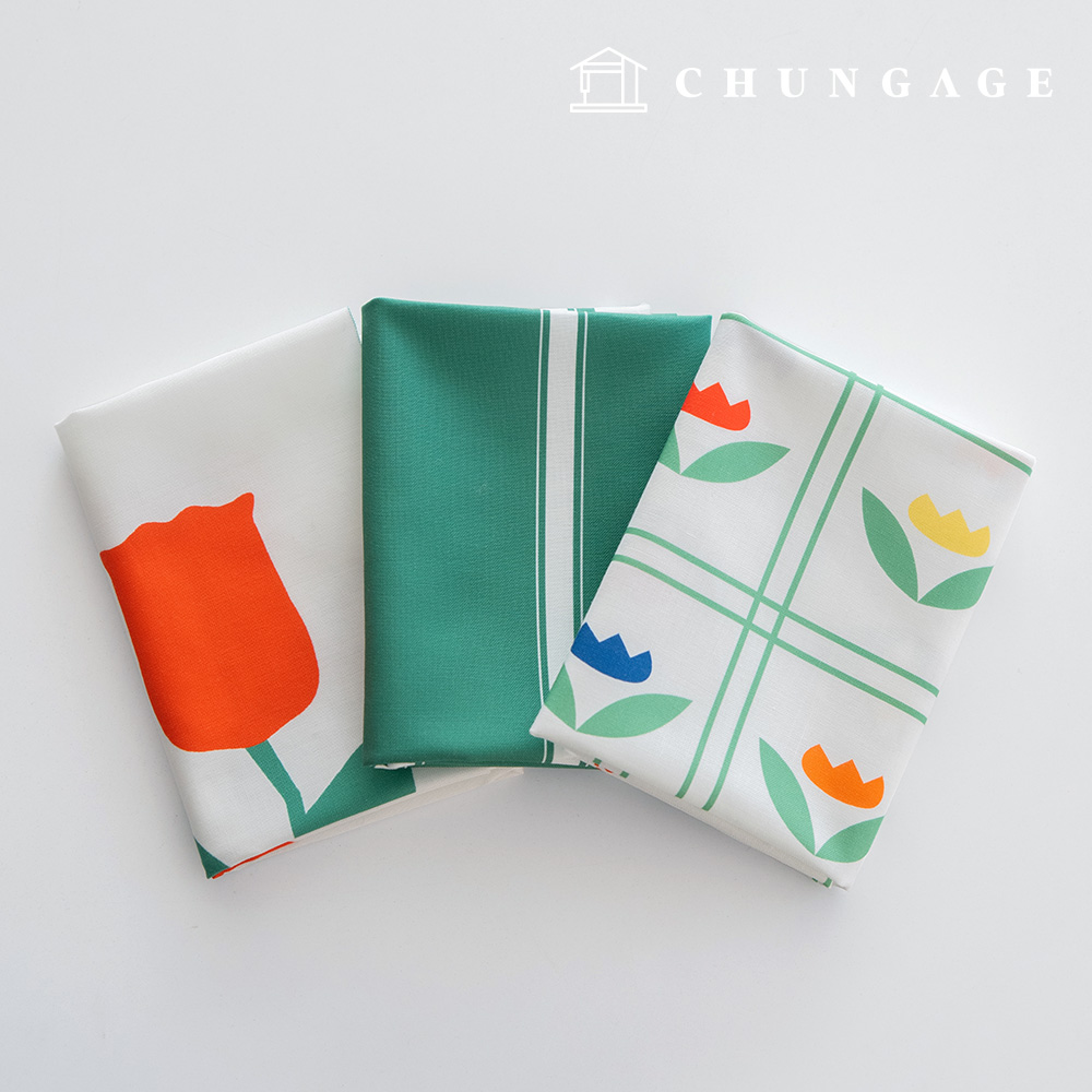 Fabric Package Flower Scrap Fabric Striped Fabric Doll Dog Clothes Making 3 Types 240