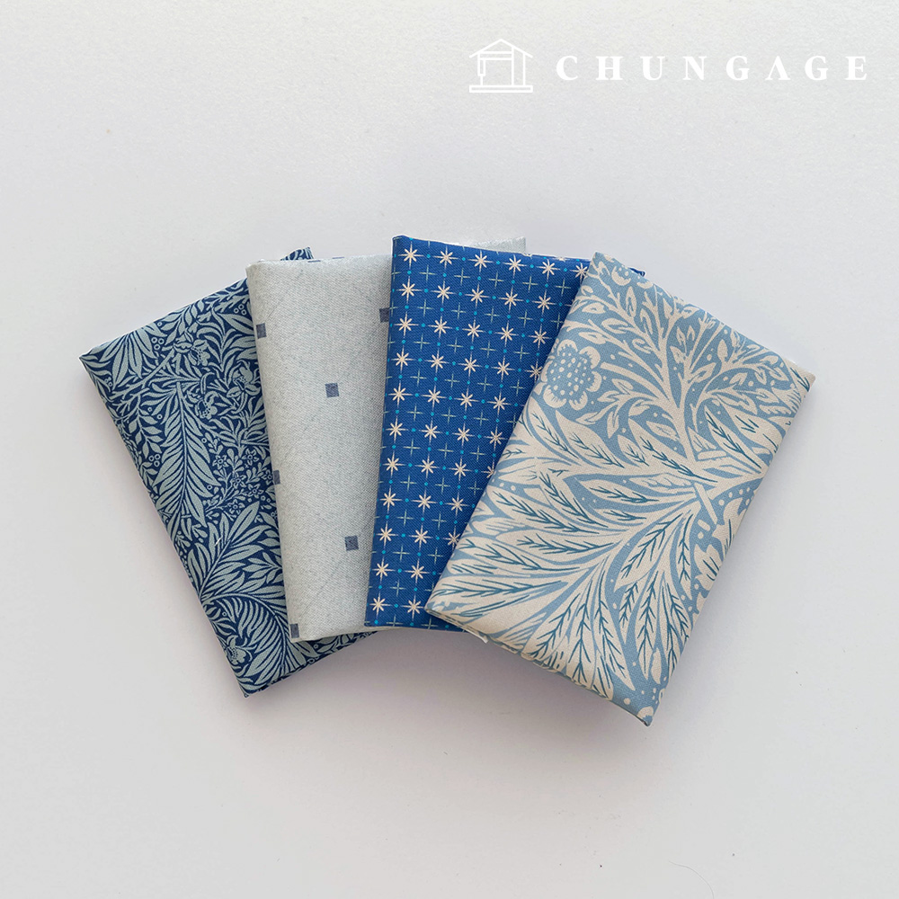 Fabric Package Flower Scrap Fabric Check Fabric Doll Dog Clothes Making 4 Types 249