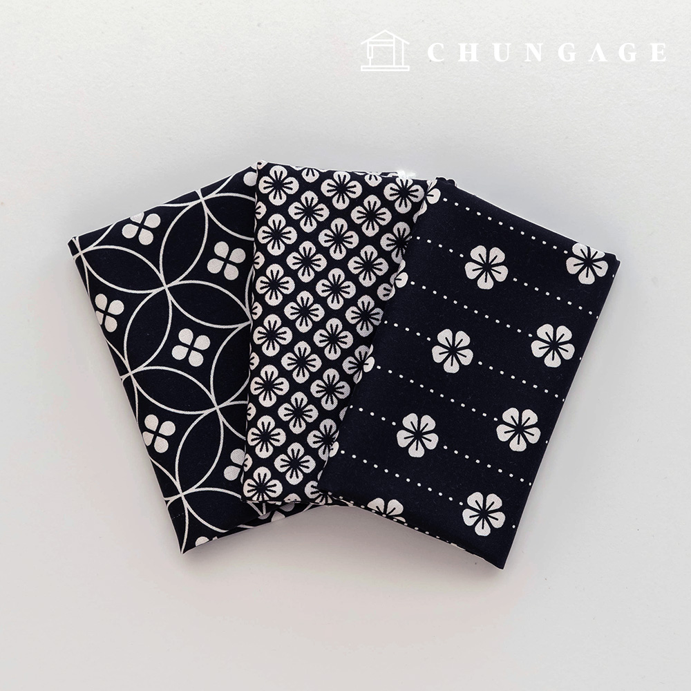 Fabric Package Flower Scrap Fabric Oriental Fabric Doll Dog Clothes Making 3 Types 261