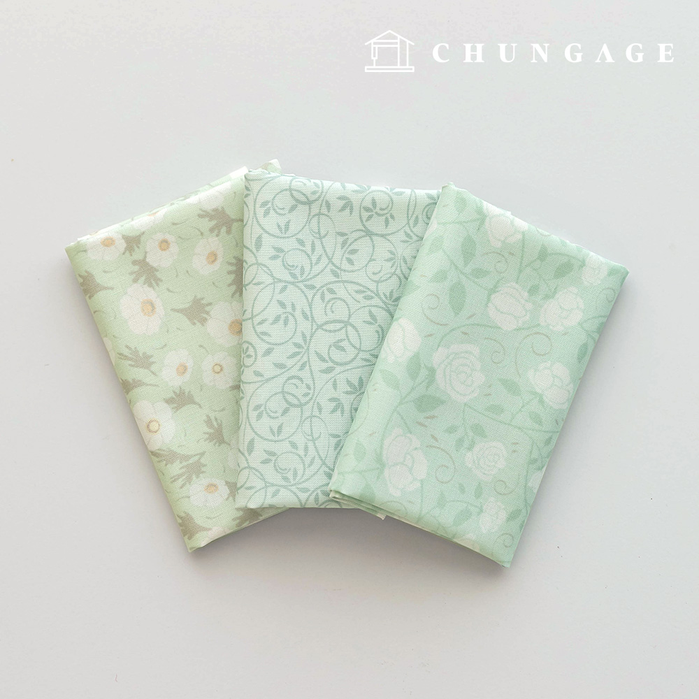 Fabric Package Flower Scrap Fabric Paisley Doll Dog Clothes Making 3 Types 262