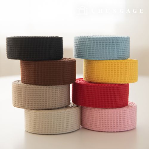 Webbing Strap Eco Bag Bag subsidiary materials 30mm webbing strap 8 types