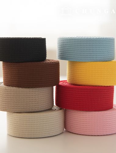 Webbing Strap Eco Bag Bag subsidiary materials 30mm webbing strap 8 types