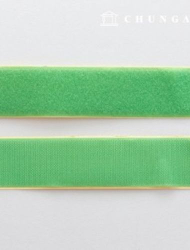 Velcro Slip 50mm Adhesive Velcro Tape 1yard Double Sided Set Yellow green