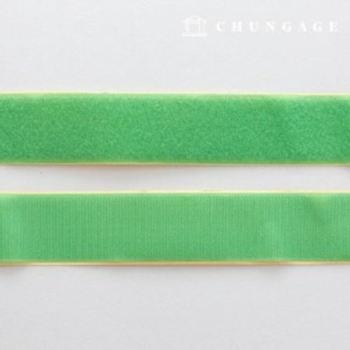 Velcro Slip 50mm Adhesive Velcro Tape 1yard Double Sided Set Yellow green