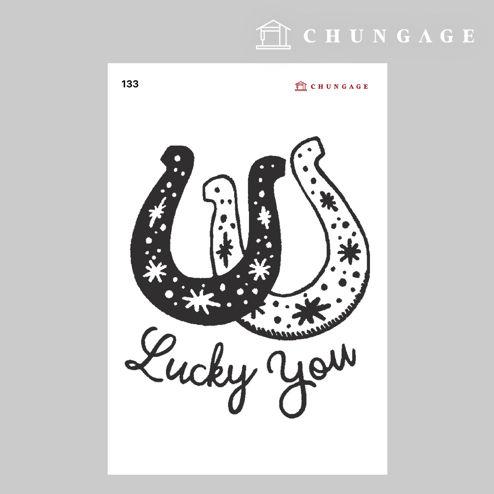 Clothing transfer paper 133 Reform heat transfer paper clothing making heat transfer sticker Lucky You