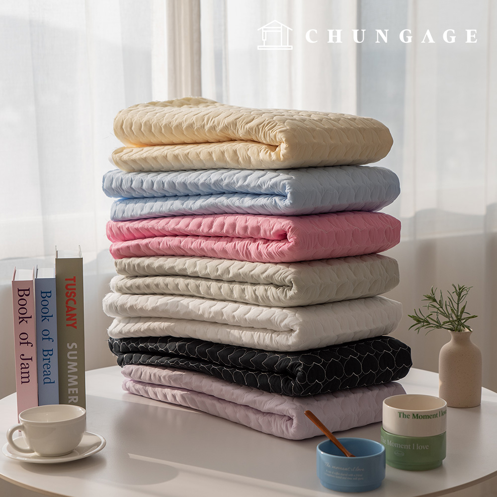 Quilted Fabric Heart Quilting Washing Semi-micro Wide Width Fabric Dear Heidi 7 types Half-length