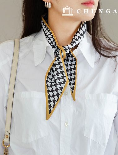 Petit Scarf Bag Tie Slim Handle Mini Scarf 11 Types