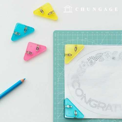 6 corner clips, corner protection, triangular color, random delivery